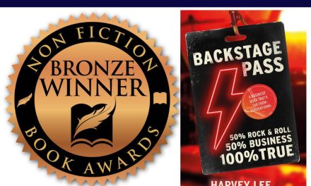 Book Award Winner: Backstage Pass: A Business Book That’s Far From Conventional by Harvey Lee