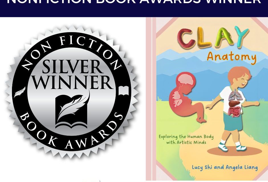 Book Award Winner: Clay Anatomy: Exploring the Human Body with Artistic Minds by Lucy Shi and Angela Liang