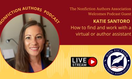 Podcast Interview: Katie Santoro 03/08/2023 – How to find and work with a virtual or author assistant